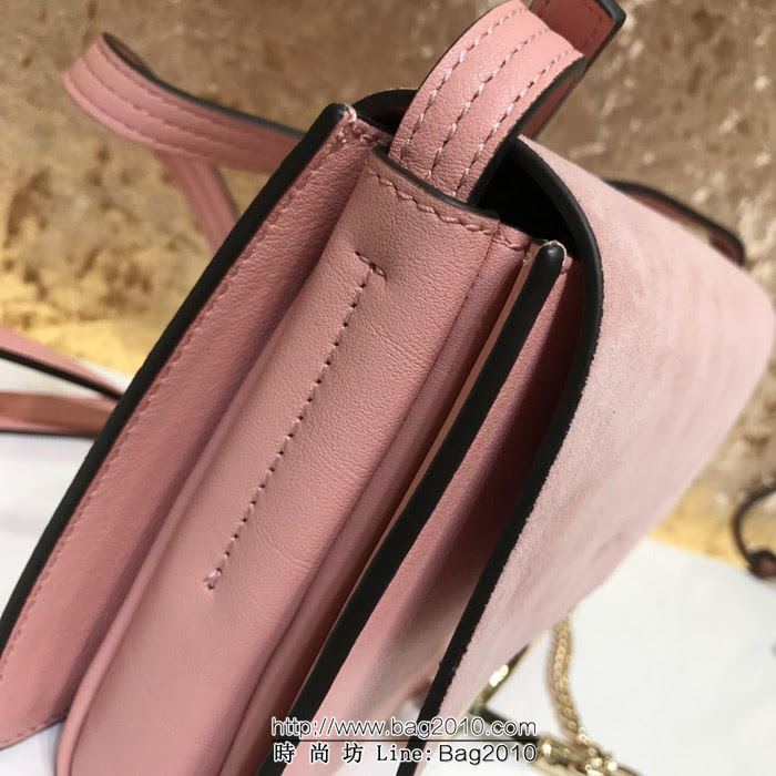 Chloe克洛伊 海外原單 Faye bag 牛皮拼麂皮 單肩斜挎包  ypk1151